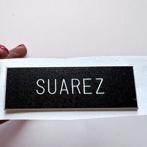 Army Dress Uniform Name Tag - Army Service Uniform ASU Name Plate "SUAREZ"